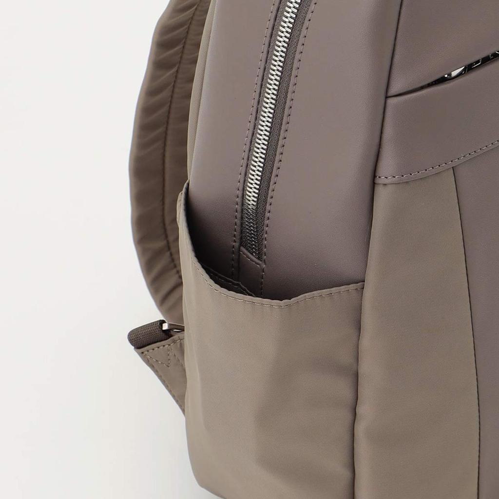 Isaac Block Motif Backpack 2004603 Greige (26)