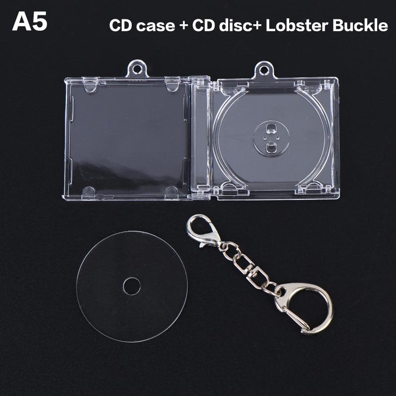 Mini NFC Funkční Pouzdro na CD Klíčenka Periferie Album Držák na Klíče Pro DIY Přívěsek na Batoh