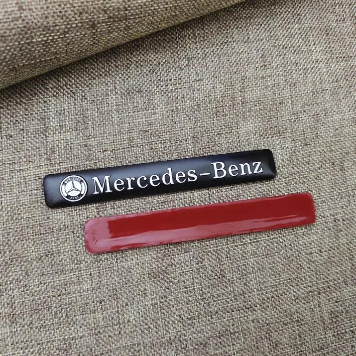 Car Emblem Sticker Accessories For Mercedes Benz AMG Brabus Maybach Smart W204 GLC CLA GLK W205 W203 W206 W108 W124 W126 W140