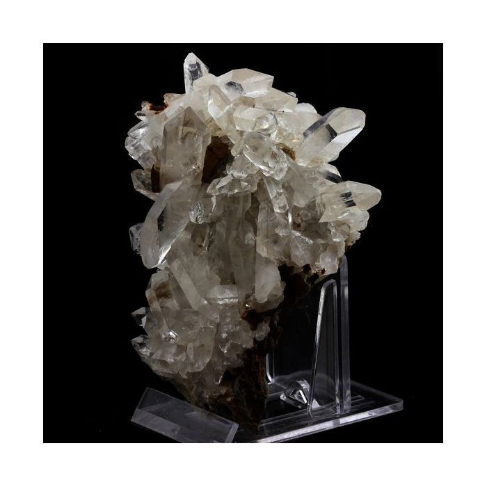 Quartz - A BIJOUX - 1411.0 ct - Gris - 90 x 60 x 52 mm - Certificat d'authenticité