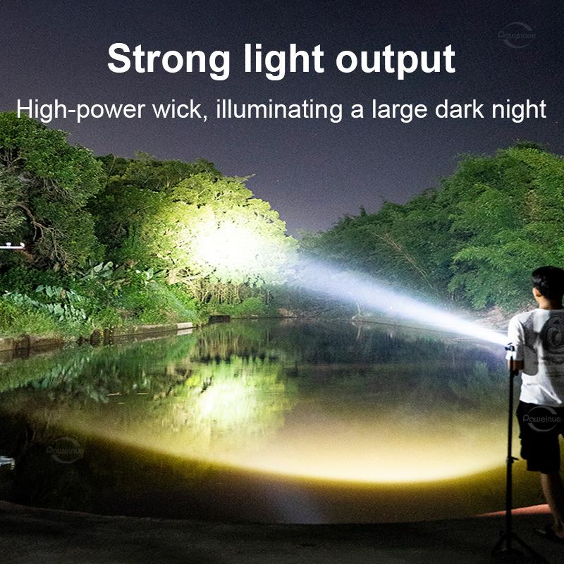 Powerful 7111111LM Diving Flashlight 1*T11 LED IPX8 Waterproof 611M Underwater Torch For Scuba Diving Camping