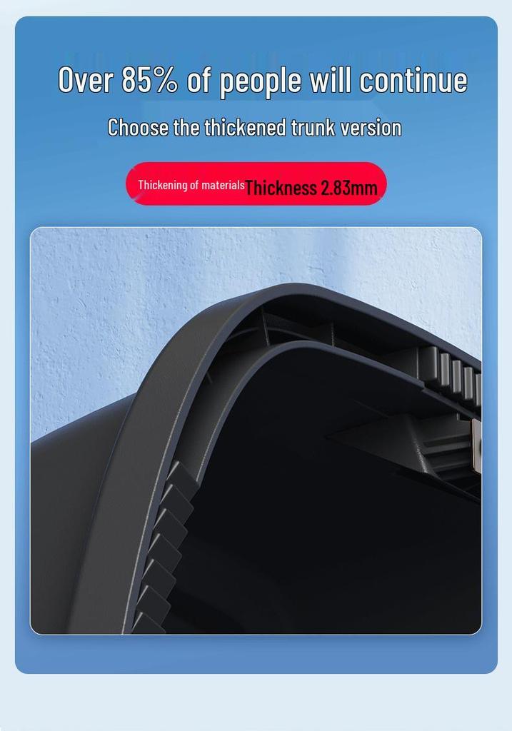 Rear Trunk Storage Box for Yadea DQ6S, Aima Vava, Tailing Xiaoniu Electric Bicycles & Scooters