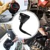 1pc Auto Motorcycle Accessories Car Detachable Engine Refueling Funnel With Filter 130mm Scalable Long Mouth Gasoline Oil Funnel
