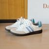 Retro leather German training shoes women's spring new versatile soft-soled casual sports shoes platform white shoes board shoes