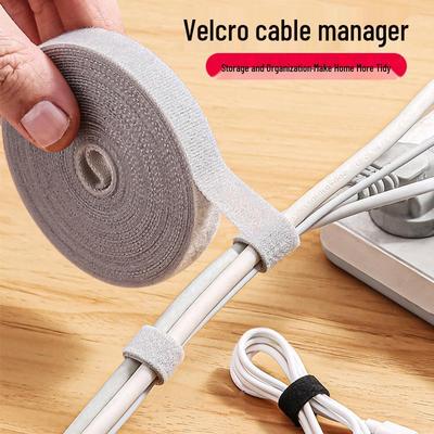 Japanese Portable Cable Organizer: Line Storage Gadget & Magic Tape Tie for Daily Use