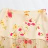 Retro Floral Print Skirt - European & American Style for Women