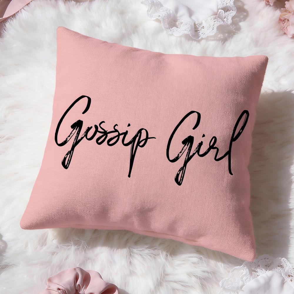 cool movie g-Gossip Girls Cushion Cover Premium Comfort Reversible Pillow Cove -Two in One Design for Any Room & Car Interior