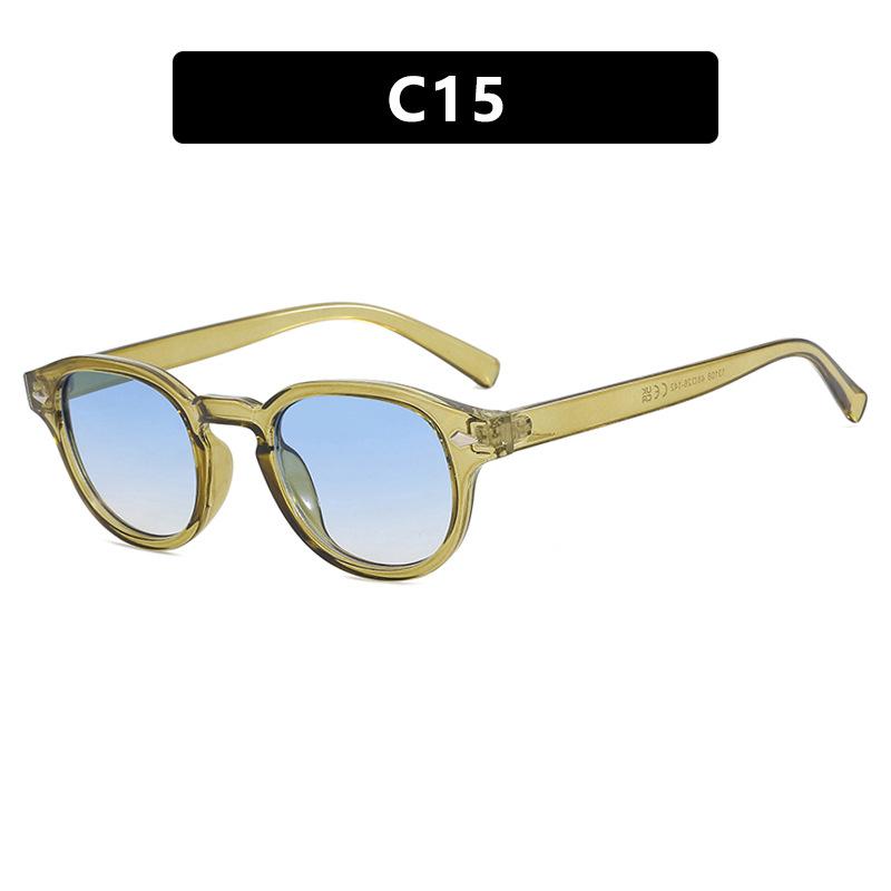 New Fashion Sunglasses Luxury Rice Nail Men Sunglasses Retro Style Sun Glasses Men And Women Alike Eyewear Uv400 Shades