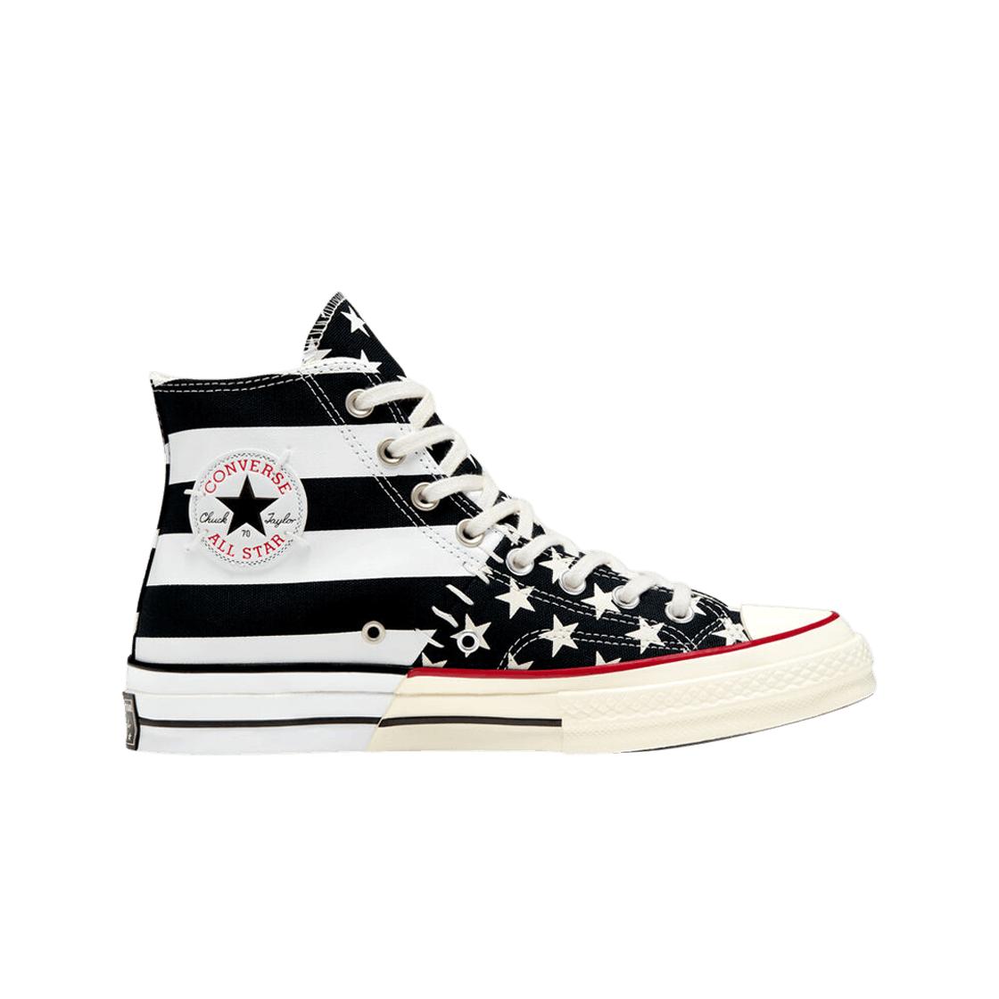 

Converse Chuck 70 Hi Archive Restructured American Flag Black White 240