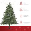 Artificial Christmas Tree 150 cm Artificial Fir Tree with 444 Tips, 3 Different Leaf Shapes, Flame-Retardant