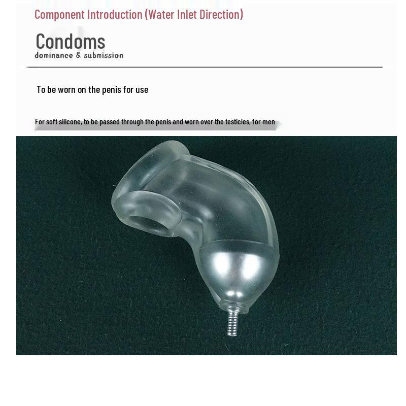 Holy Water Inflatable Enema & Dual-Use Anal/Mouth Plug Accessory Set