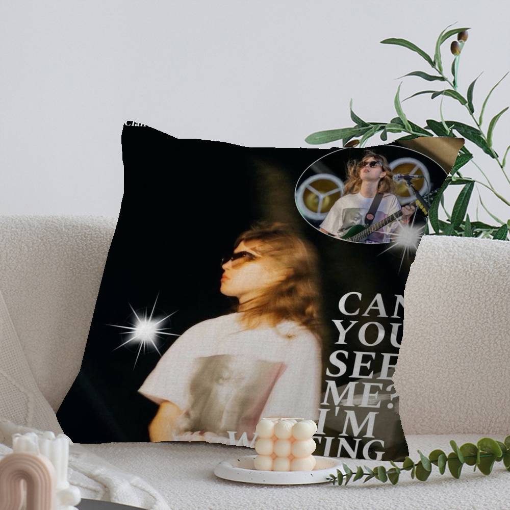 Charm Singer Clairo Pillow Cover For Bedroom Room And Living Room Sofa Decorative Cushion Cover
