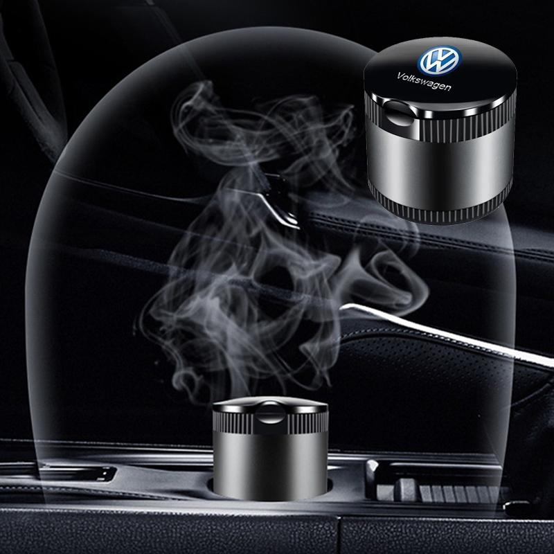 LED Car Ashtray Flame Cigarette Holder Accessories for Volkswagen VW Rline GOLF JETTA PASSAT Polo SCIROCCO TOUAREG TOURAN T-ROCKD1