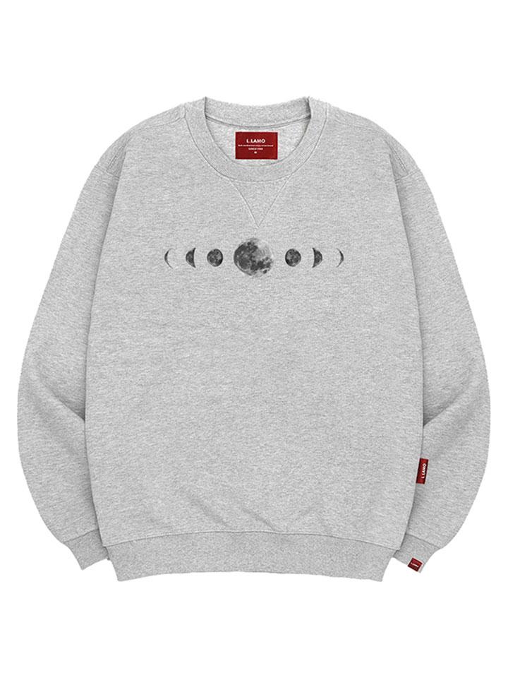 Ellamo Moonphase Sweatshirt Unisex Big Sizes S~4Xl