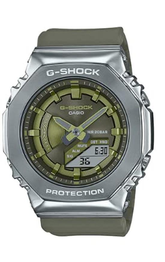 

Casio Зарубежная модель G-Shock GM-S2100-3A Аналогово-цифровые мужские часы