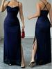 European & American Style 2026 Women's Mesh Camisole Bodycon Dress