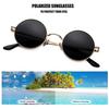 Classic Small Round Sunglasses UV400 for Men Women Retro Vintage Circle Hippie Sun Glasses