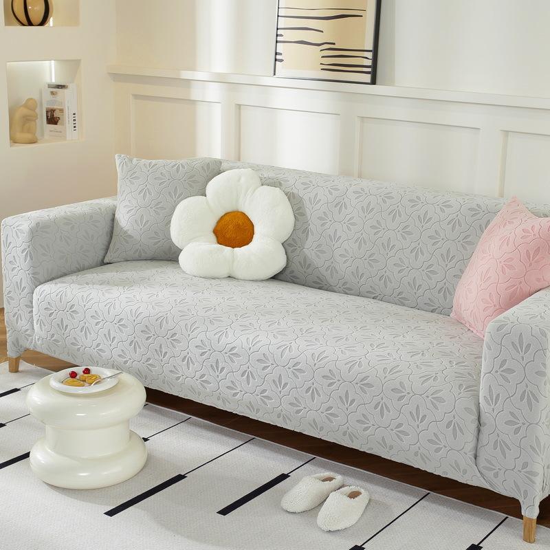 Sofabezug Rundum eingewickelt Einfacher Sofabezug Universal Sofa Schonbezug Sofakissenbezug Stretchbezug Stoff Anti-Kratz
