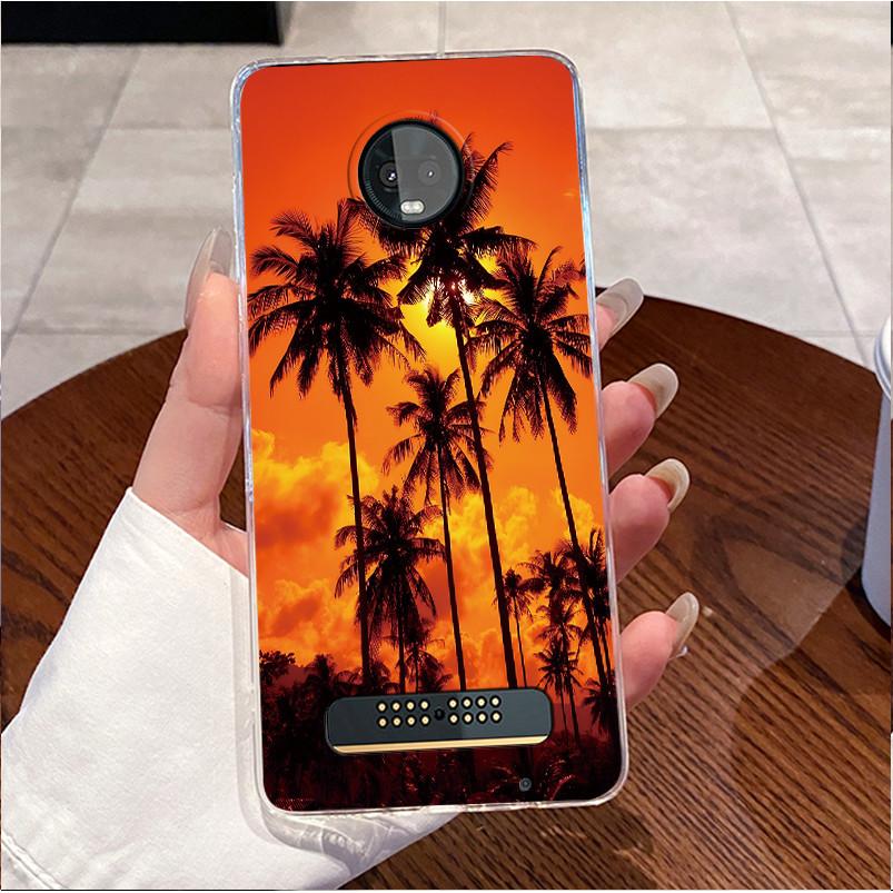 Für Motorola Moto Z3 Play XT1929 Hülle Klar Luxus Niedlich Liebeshase Lustig TPU Weiches Silikon Handyhülle Moto Z3 Play Rückabdeckung