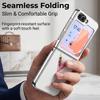 Colorful Buttons Blocks Print Case For Samsung Galaxy Z FlIP 7 FE 6 5 Z Flip7 Flip6 Flip5 Luxury Plating PC+PU Leather Hybrid Folding Phone Cover