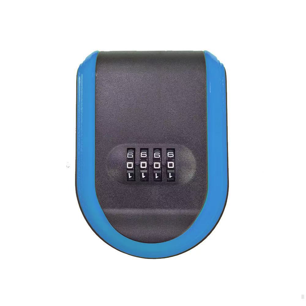 4 Digit Combination Magnetic Key Box - Strong Magnet Hider Under Car, Waterproof Outdoor Lock Box, Hide Key with Signal