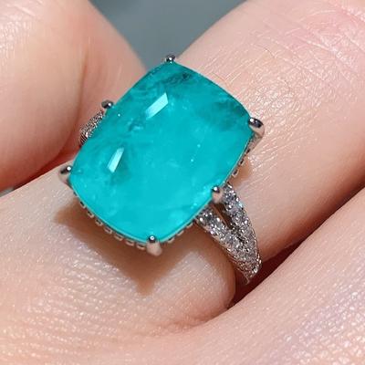 Fashion Fashion Personalized Imitation Palaiba Women 'S Wedding Ring Size 6 -10