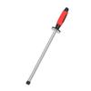 Sharpening Steel Honing Rod Sharpening Rod for Kitchen BBQ Tools Cooking Ergonomic Handle Oval 12 Inch