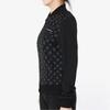 adidas Neo Spotted Print Running Sports Jacket Women Outerwear Black CF9803