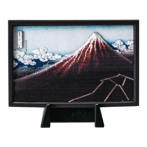 KATSUSHIKA Hokusai 3D Relief Collection Capsule Toy Complete 6 Types set Gacha