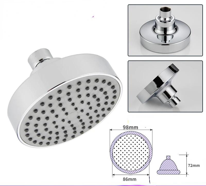 Bathroom Shower Pressurized Large Water Stainless Steel Shower Head Hotel Hotel Bath House Home Shower Head