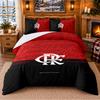 Flamengo Pattern Bedding 3Pcs Set Bed Sheet And Pillowcases For Indoor Bedroom