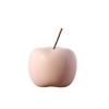 Nordic Ceramic Apple Sculpture Ornament Modern minimalist living room TV cabinet home soft decoration Fruit decor small ornament