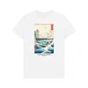 Apoh Unisex Adult Hiroshige Sea Ashmolean Museum T-Shirt