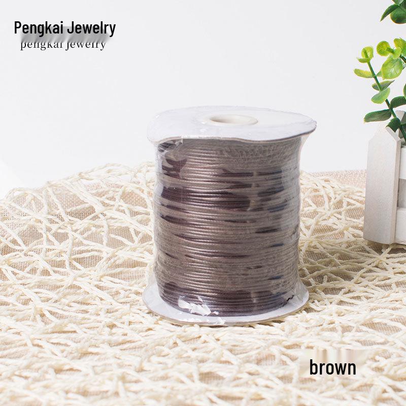 Colored Waxed Cord for DIY Bracelet and Necklace Making