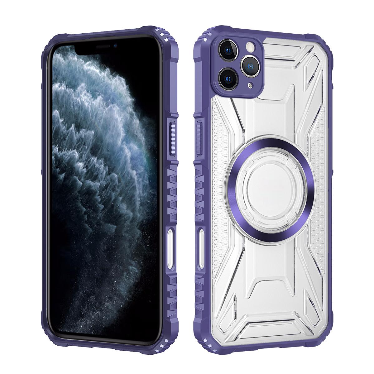 

Для iPhone 11 Pro Max CD Магнитный Дизайн Сверхпрочный Жесткий HD Прозрачная Задняя Крышка,Для iPhone 11 Rugger Armor Жесткий ПК ТПУ Чехол iPhone 11 Pro Max