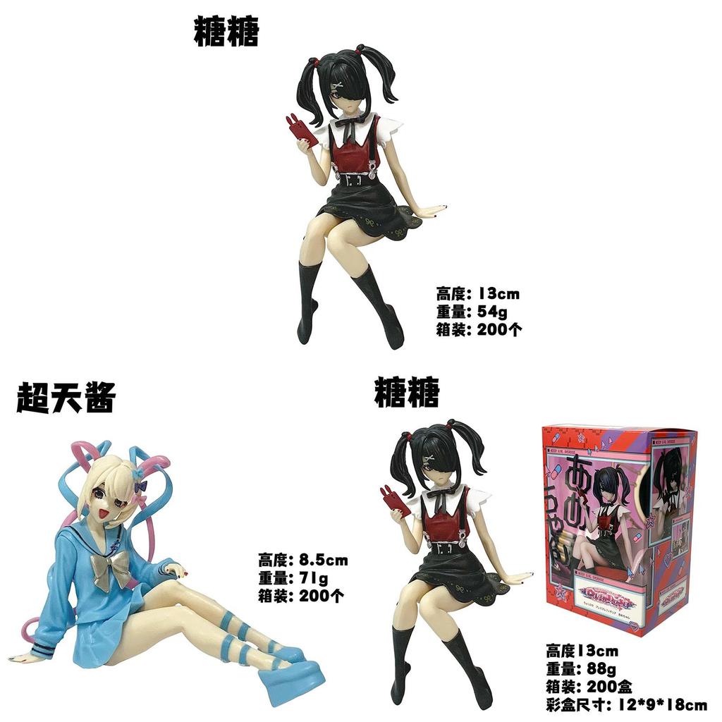 Needy Girl Overdose Anime Girl Figure Pvc Collectible Model For Display And Collecting