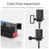 Quick Release Magnetic For Cameras Featuring Cold Shoe Expansion And Landscape Portrait Mode Switching