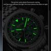 Men Watches Luxury Chronograph Date Waterproof Male Clock Steel Band Quartz Wristwatch