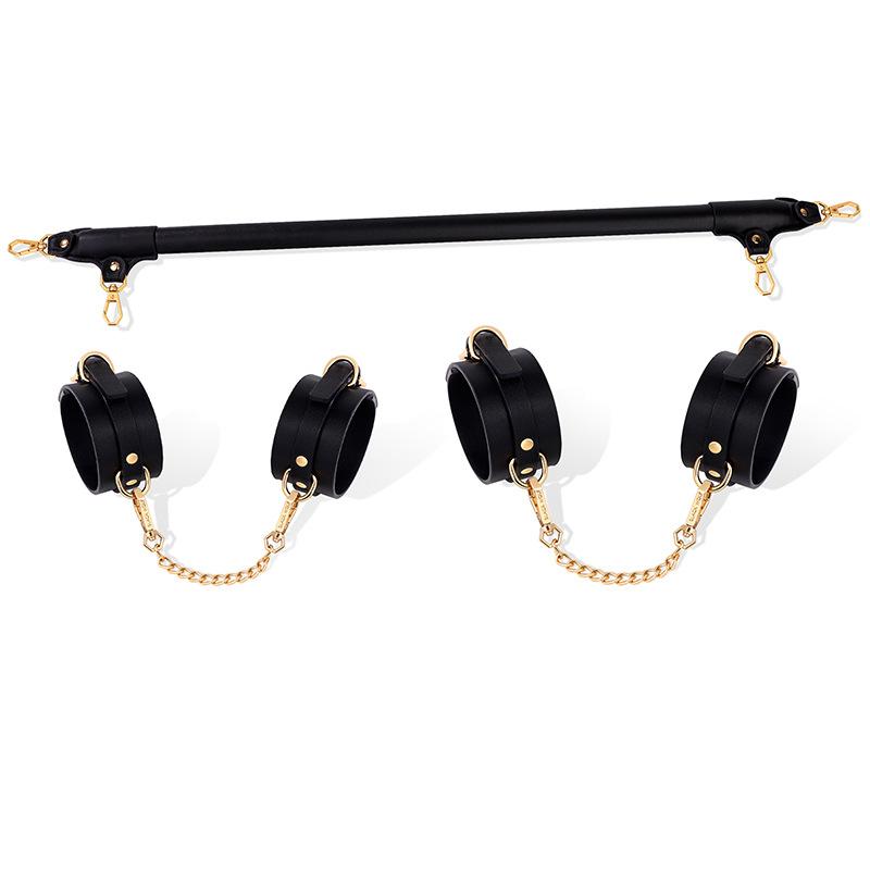 Sex Toys  SM Props Leather Split Leg Straight Leg Handcuffs  Foot Handcuffs  Female Slaves  Training  Binding  Bondage  Collars  Torture Equipment