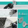 50Pcs Diamond Cutting Wheel Kit for Rotary Tools Die Grinder Metal Cut Off Disc