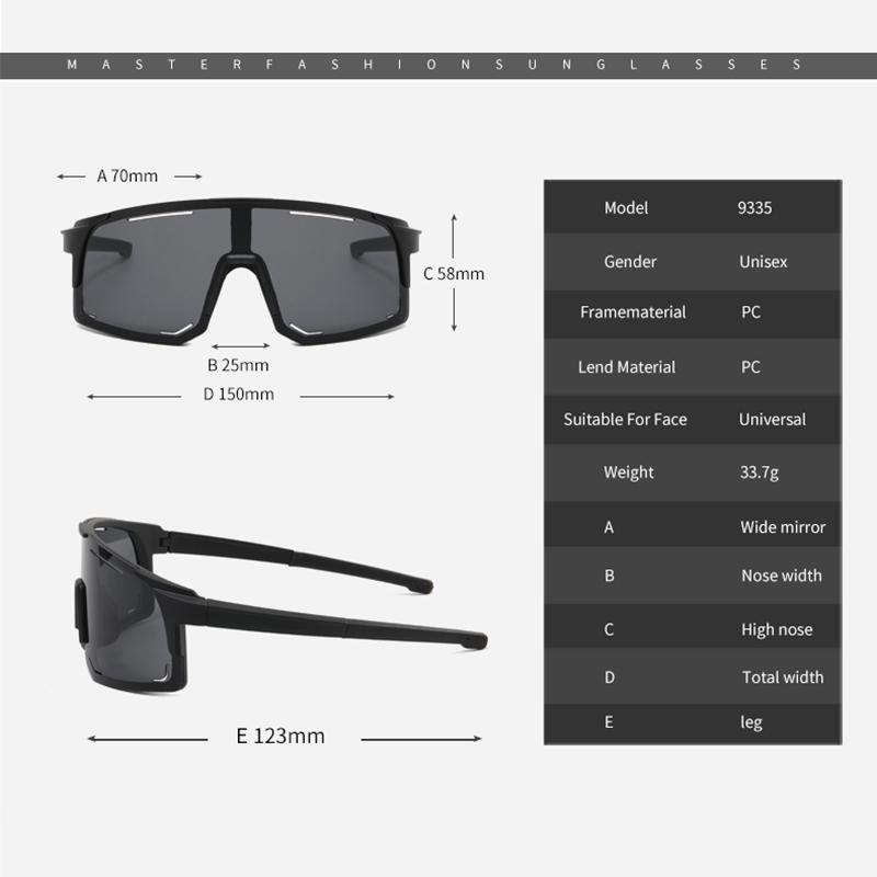 Cycling Sunglasses Men's Women UV400 Sports Glasses Riding Fishing Driving Eyewear MTB Road Bike Goggles Bicycle Equipment 2025