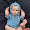 18'' 48cm Vollvinylkörper Reborn Babypuppe Bettie Adorkable Realistische Babypuppe Spielzeug Handbemalt 3D Haut Neugeborenenpuppen Kinder Feiertagsüberraschungsgeschenk