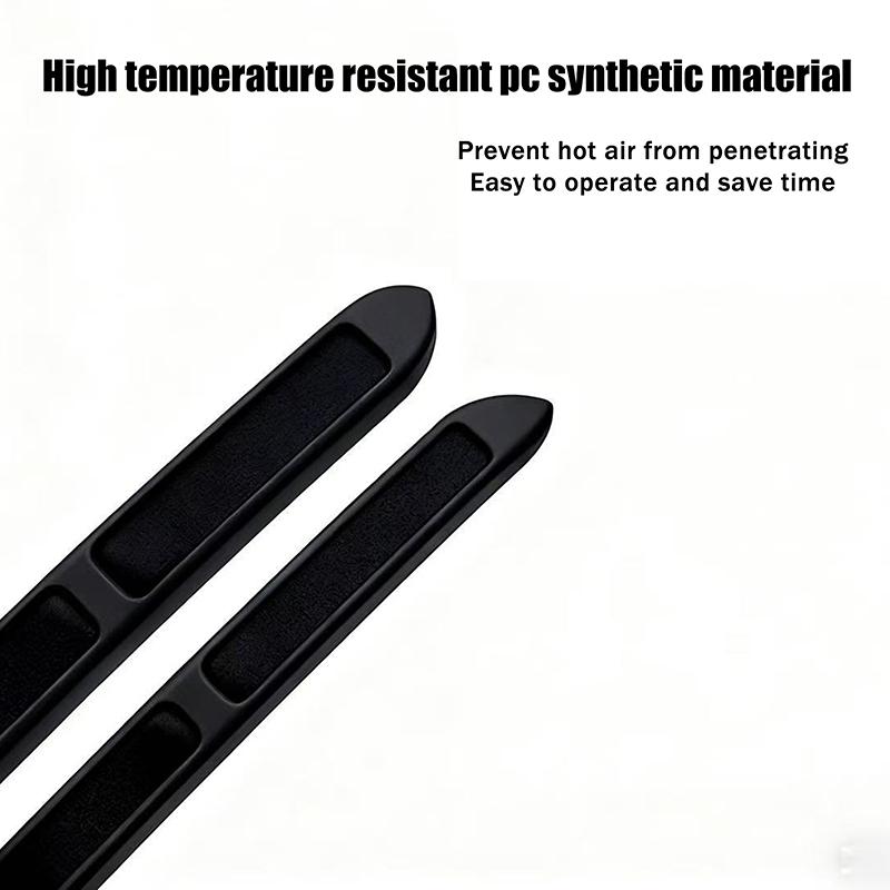 6/12Pcs U-Shaped Insulation Clip High Temperature Salon Hair Perming Barber Perm Hair Pad Curly Accessory Styling Tools