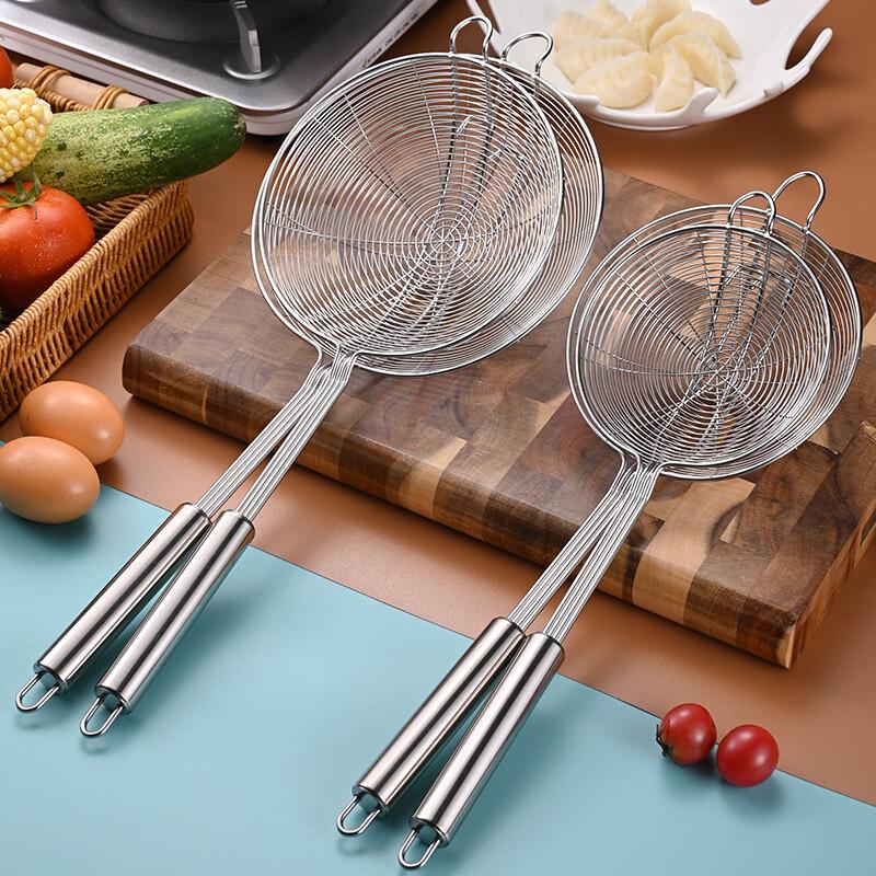 ZhiShi Stainless Steel Reinforced Mesh Skimmer