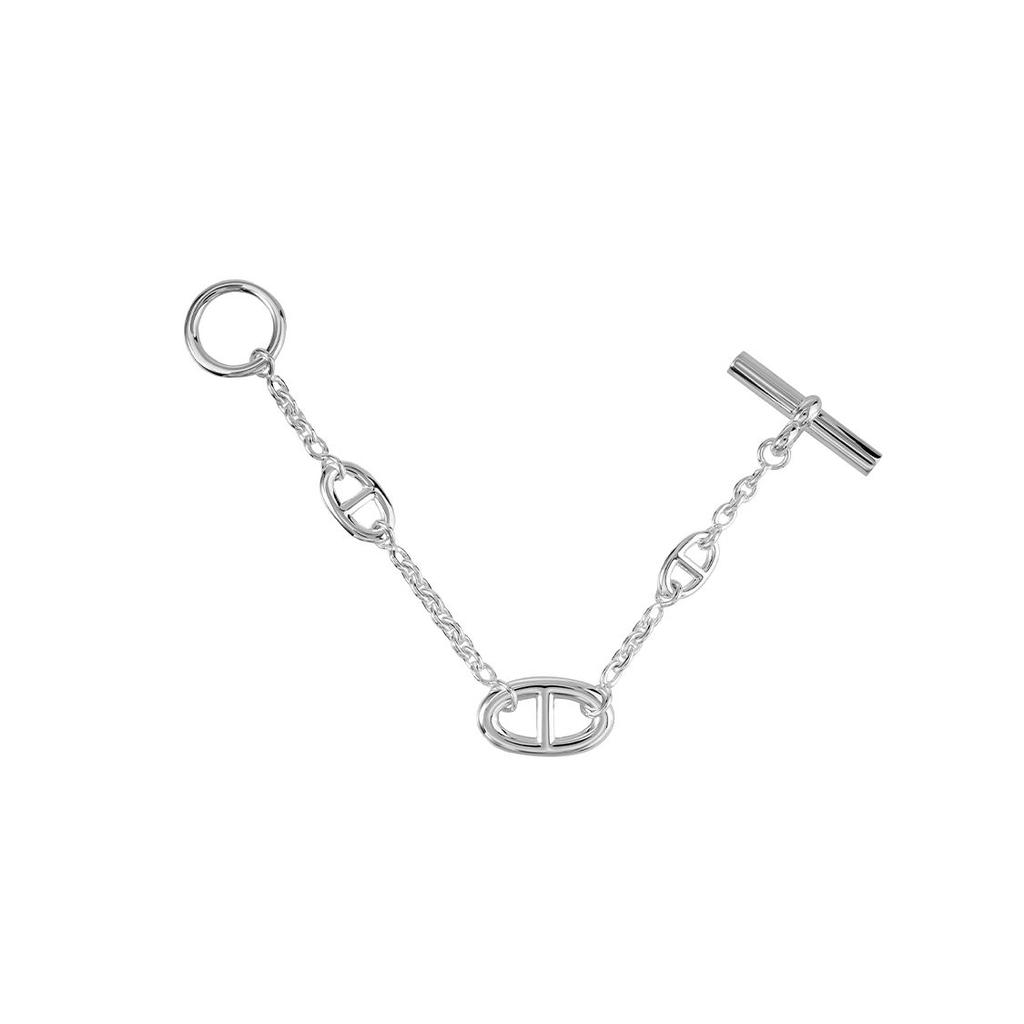 Hermes Farandole Süßes 925 Silber Armband Damenarmband H104567B-00