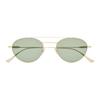 Saint Laurent Full Frame Design Metal Round Sunglasses Women sunglasses Gold 843062Y9969