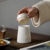 High-End White Porcelain Tea Storage Canister - Exquisite, Sealed, Portable Small Container 