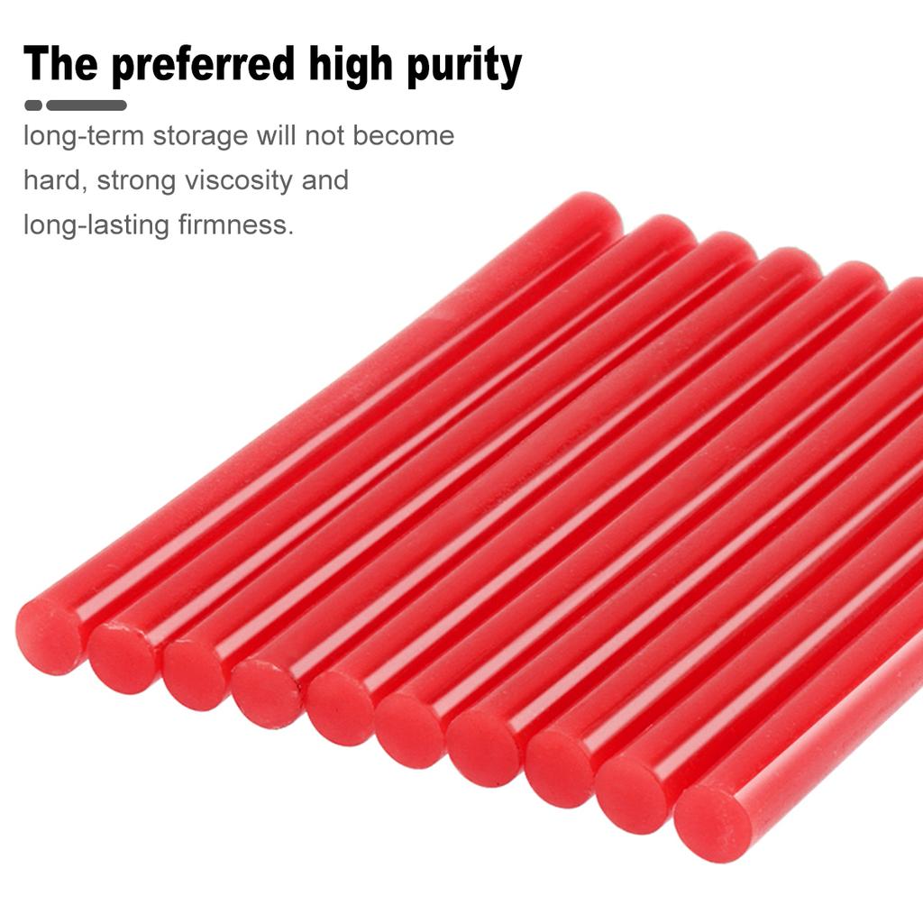 10pcs/30pcs Colored Hot Melt Glue Sticks 7x100mm for DIY Art Craft Stamp Repairs Gluing Projects, Adhesive Purpose Glue Stick Standard