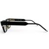 Great THOM BROWNE Glasses Square Black Mens TBX714-A-01AF Used