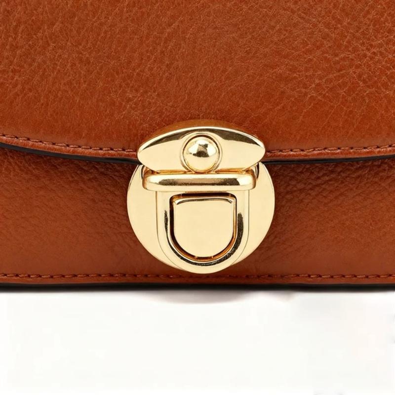 1Sets Iron Tuck Lock Clasp Catchs Purse Thumb Lock 33x25x30mm for Leather Bag Hangbag Case Clasp